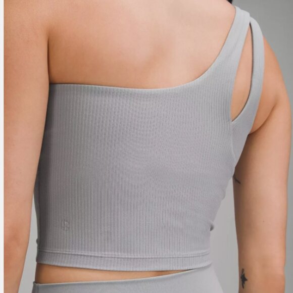 Lululemon Asymmetrical Ribbed One Shoulder Tank. - Picture 1 of 3